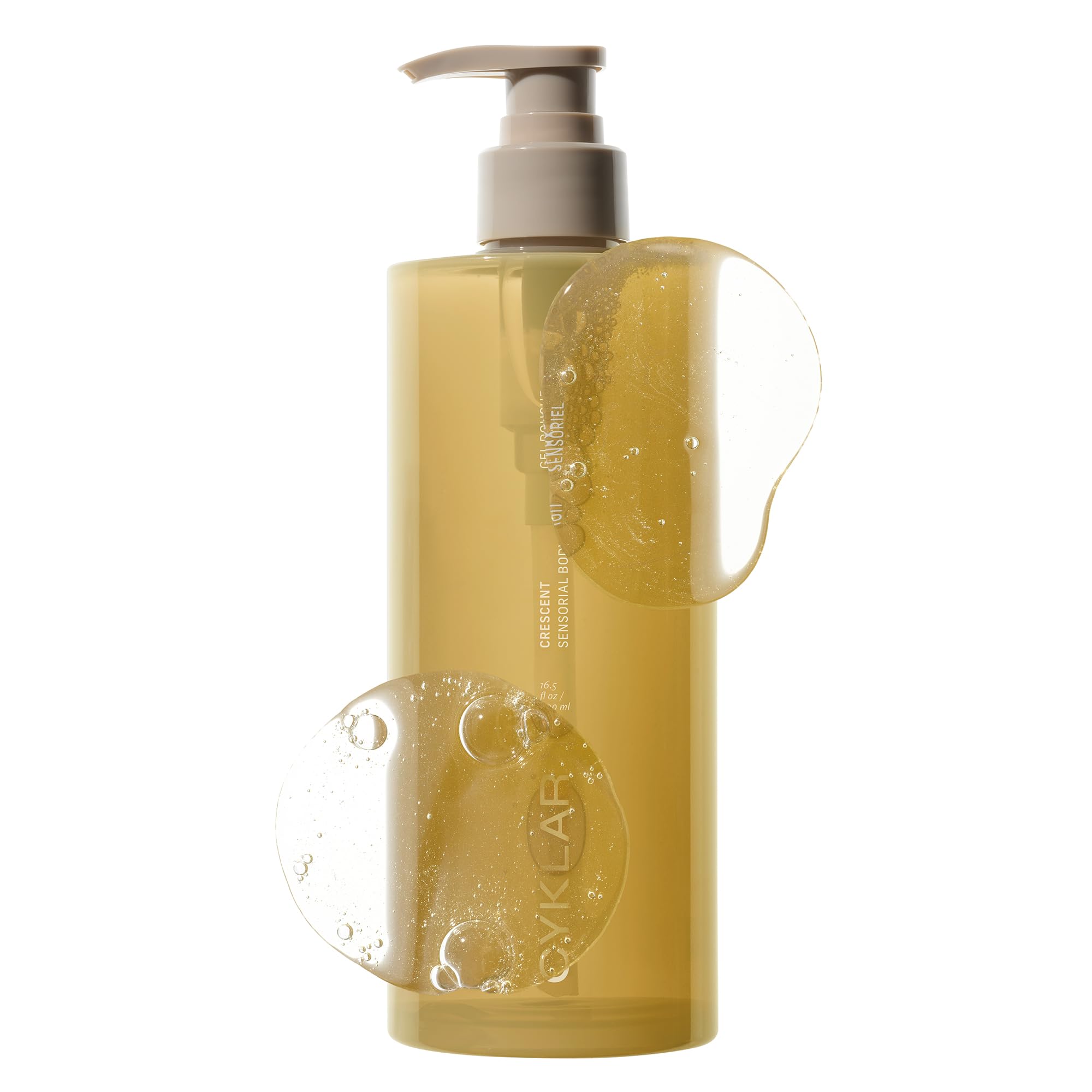 CYKLAR Sensorial Bottle Pour highlights a nourishing Crescent formula for a refreshing shower experience