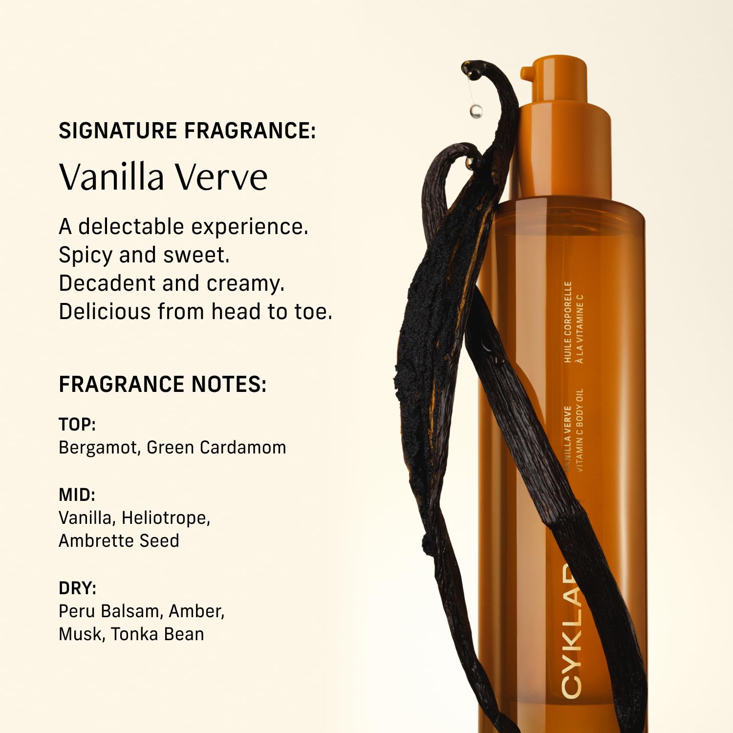 CYKLAR Sugarcane Squalane moisture feature on skin for softness