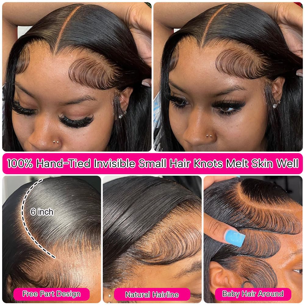 CYSDRH HD lace closeup reveals realistic scalp for confident parting.