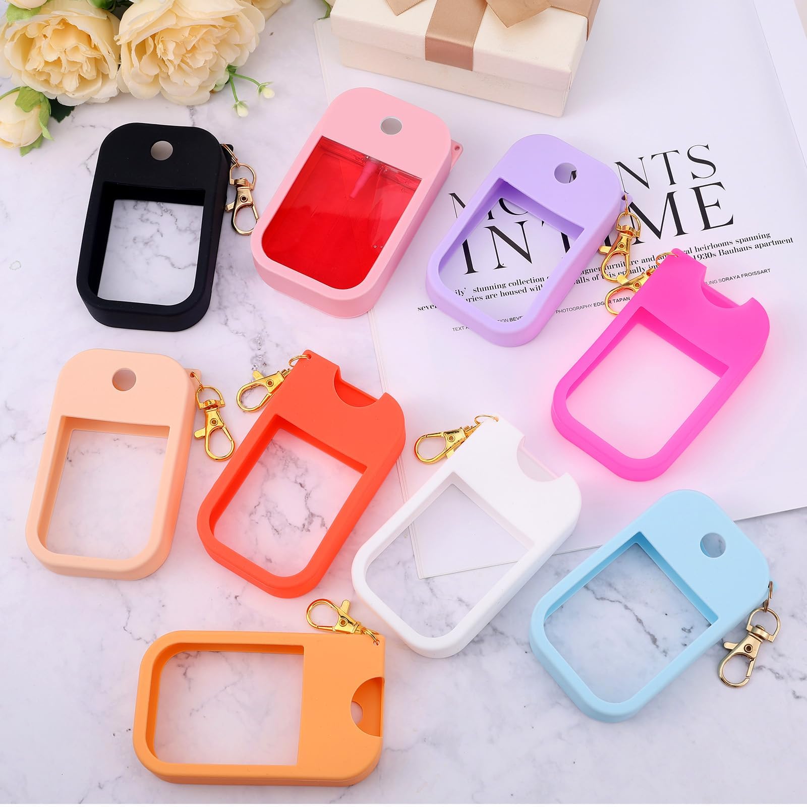 Czlotyh color collection display highlights mood-matching style and hygiene accessory