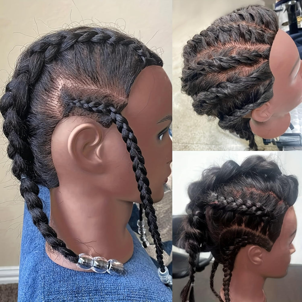 Czrleaty real-hair close-up shows natural sheen for styling realism.