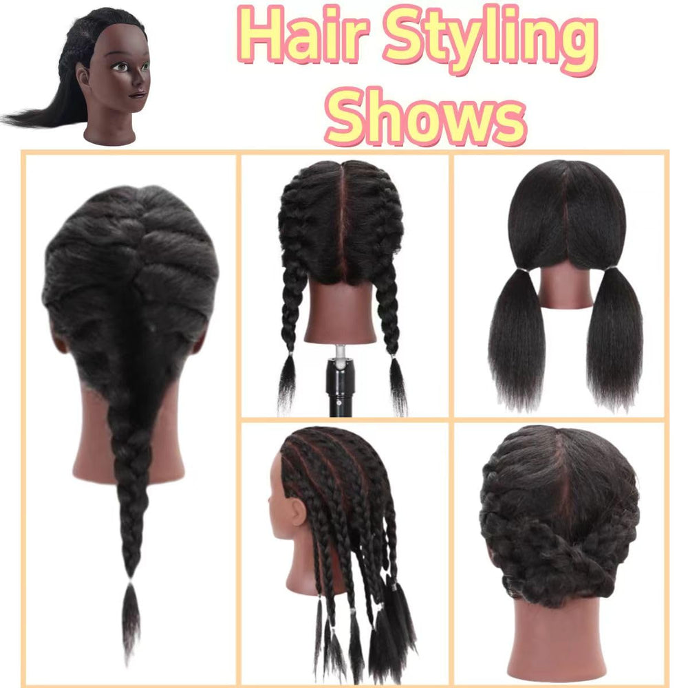 Czrleaty 16-inch head suitable for dye color practice.