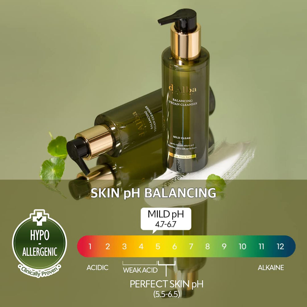 d-alba-piedmont cleanser bubbles capture gentle exfoliation for makeup removal