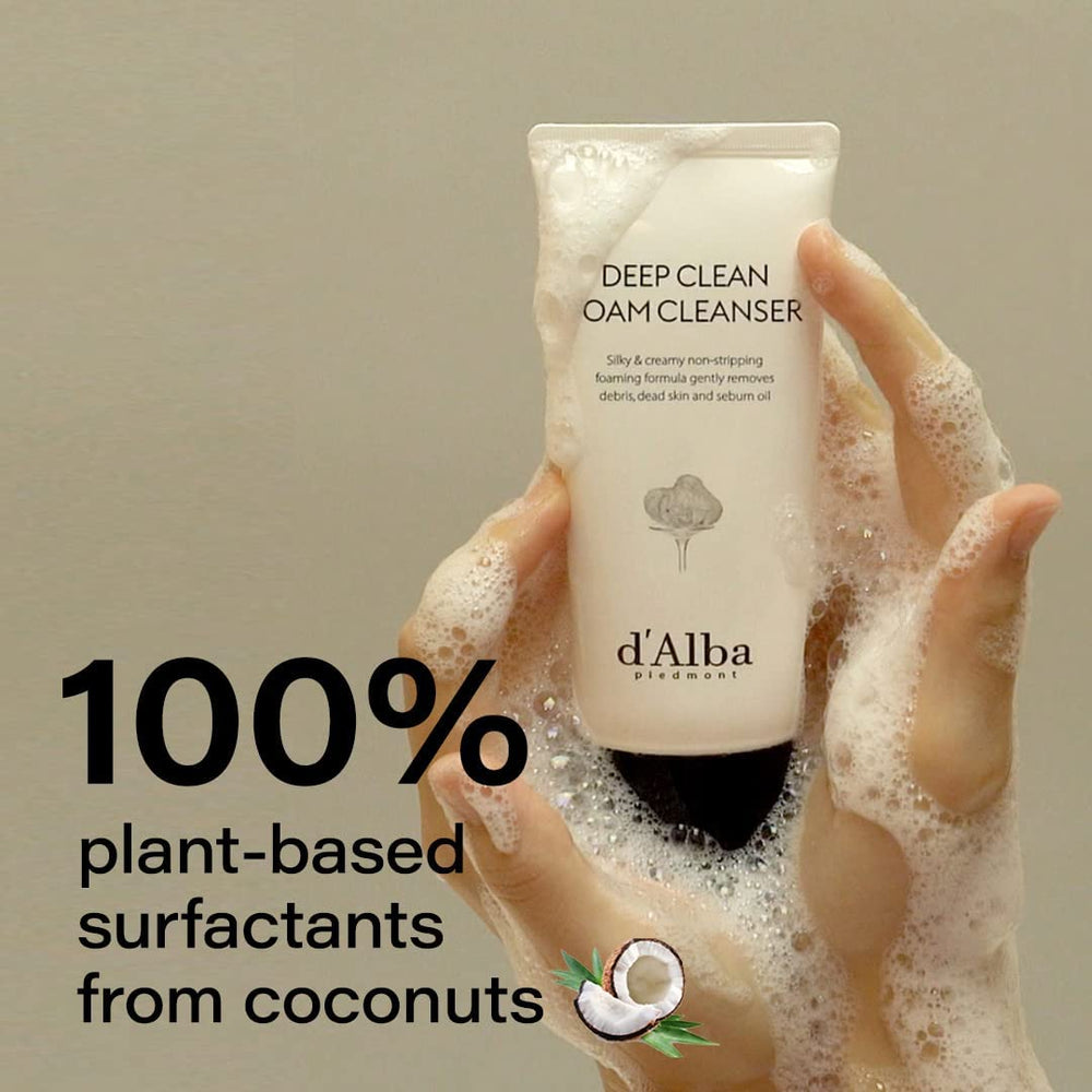 d'alba Piedmont family-friendly cleanser safe for daily use.