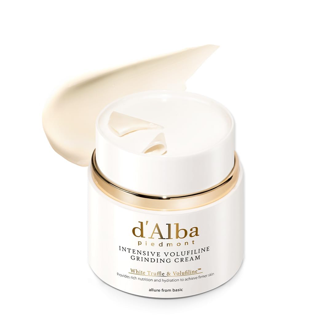 d'alba Piedmont truffle cream bottle shows hydration and elasticity potential