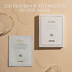 D'alba Piedmont truffle mask trufferol ingredient close-up highlights antioxidant-rich nourishment