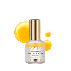d'alba Piedmont truffle serum bottle front for lasting hydration and glow