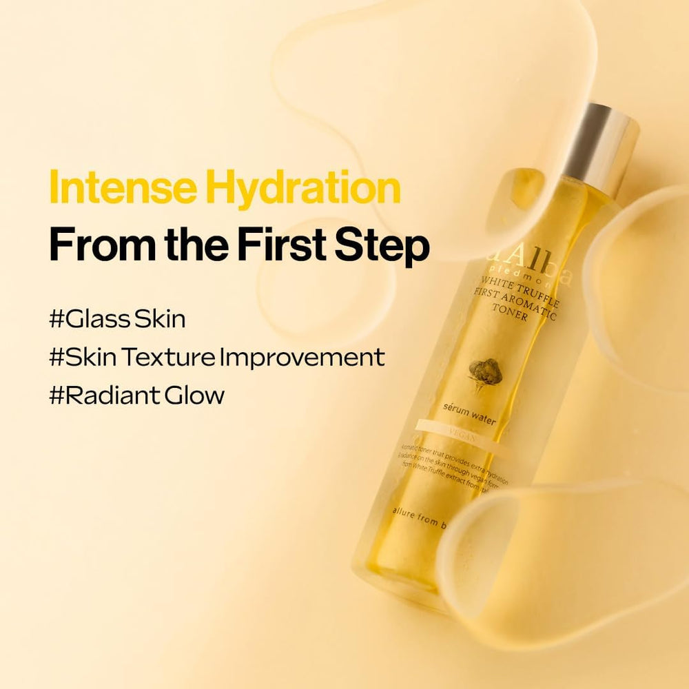 d'alba Piedmont truffle toner ingredients close-up highlights antioxidant Trufferol.
