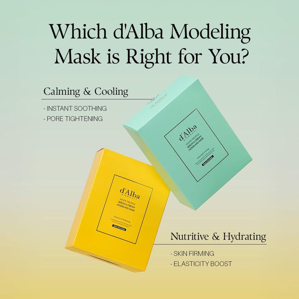 d'alba Piedmont White Truffle Mask at-home spa setup for professional results.