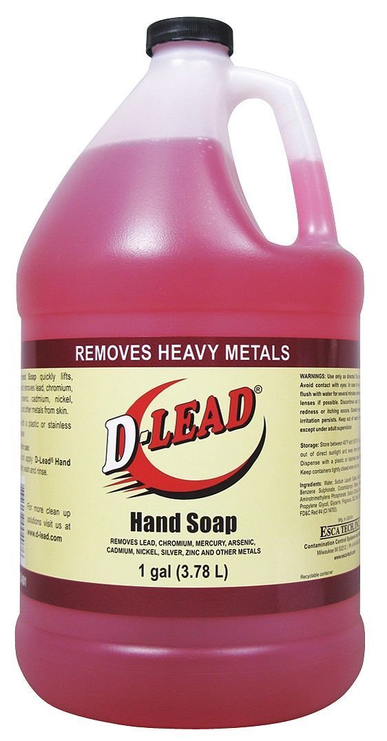 D-Lead Gallon Hand Soap Honey Almond bottle for daily hand cleansing in busy kitchens