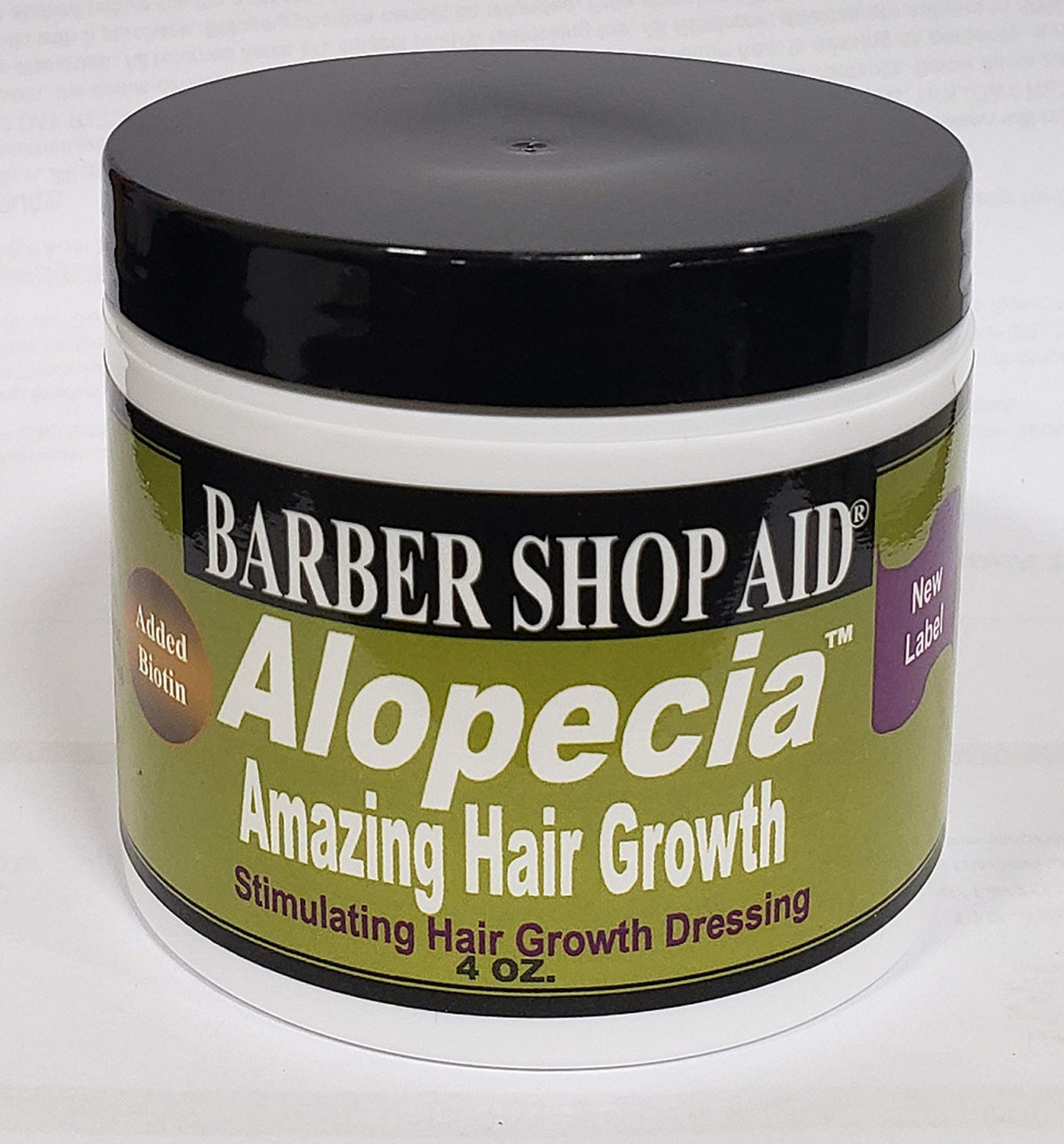 D WRIGHT ALOPECIA biotin 4oz bottle for daily scalp care and hair support.