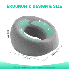 DabaTag face-down pillow for stomach sleeping with breathable comfort