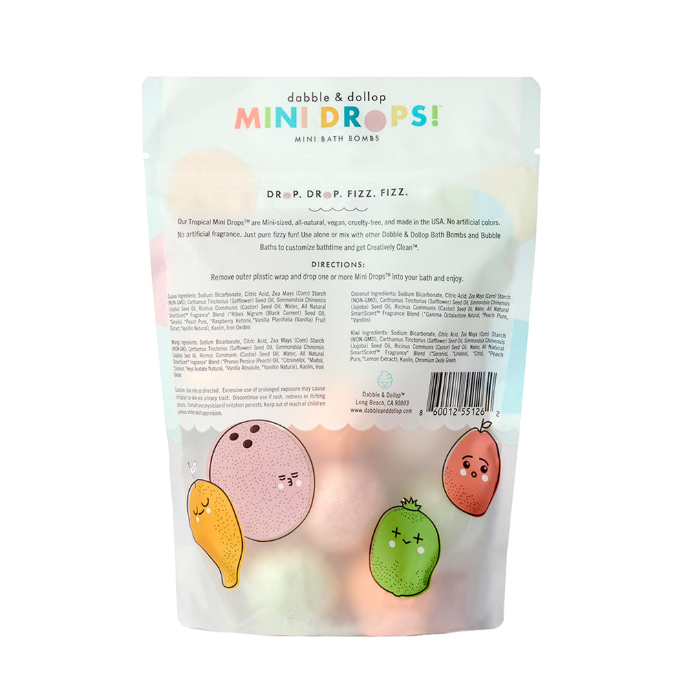Dabble & Dollop packaging close-up reveals recyclable casing and freshness protection