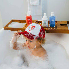 Dabble & Dollop Summer Berry bubble scent bottle—vibrant kid-friendly aroma.