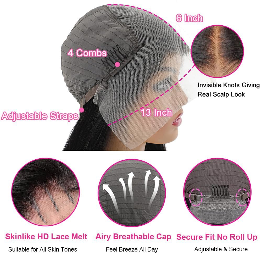DACHIC easy-care wig that can be curled or dyed for customization