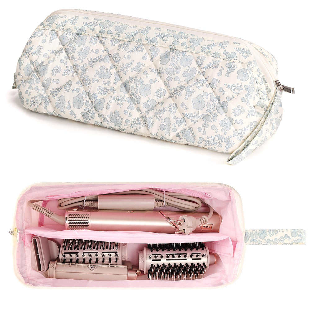 dadop Shark Flex travel case wide-opening demonstrates quick access to styling attachments.