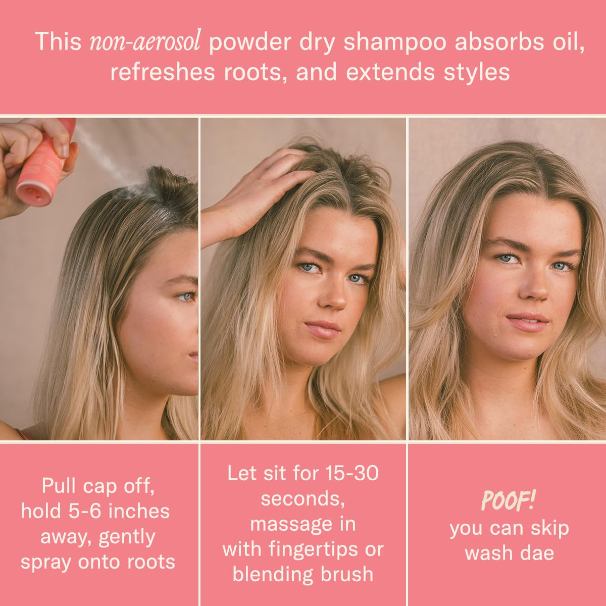 Roots refreshed with DAE Fairy Duster after a long day.