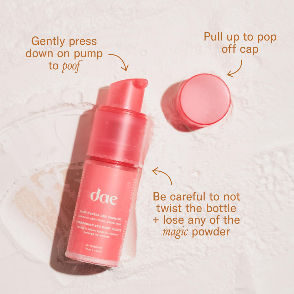 Signature Citrus Scent note from DAE Fairy Duster during use.