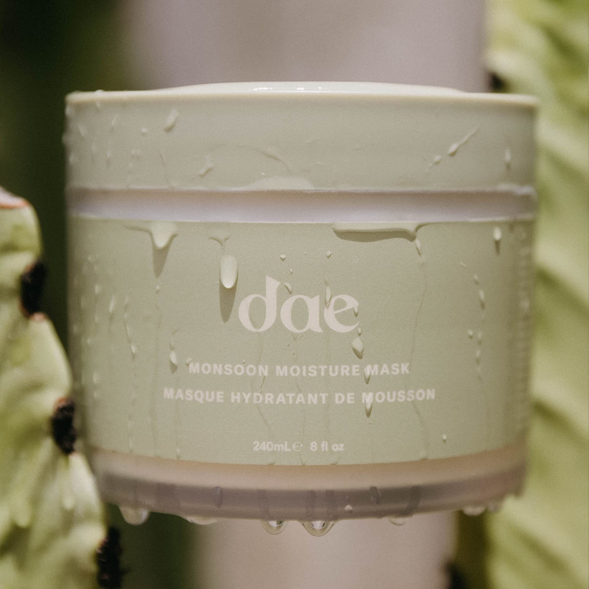 DAE Monsoon Moisture Mask apply weekly for moisture boost.