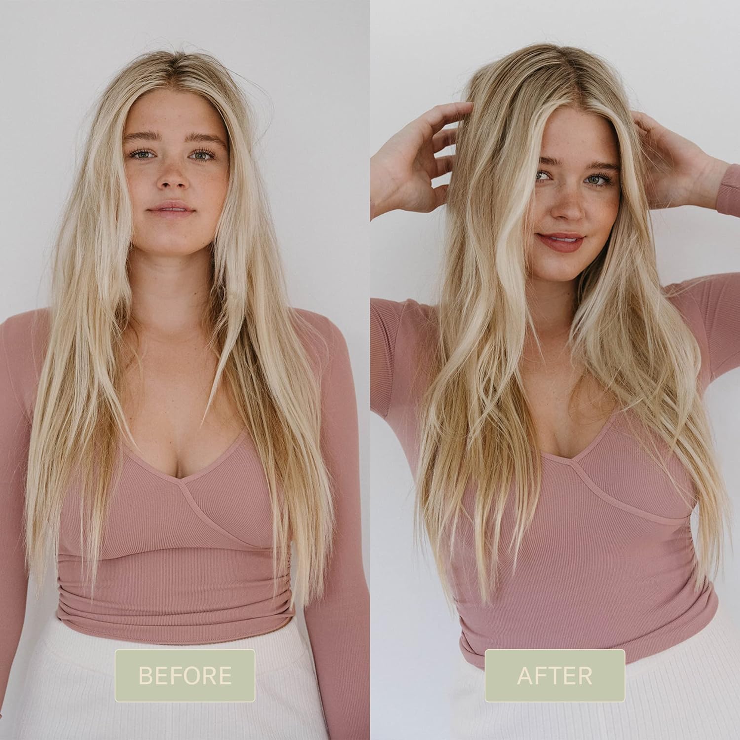 DAE Monsoon Moisture Mask application texture shows smooth detangling and easy styling
