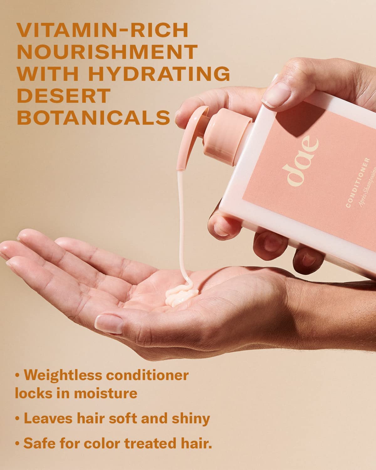 DAE Signature Duo wet hair application demonstrates even distribution