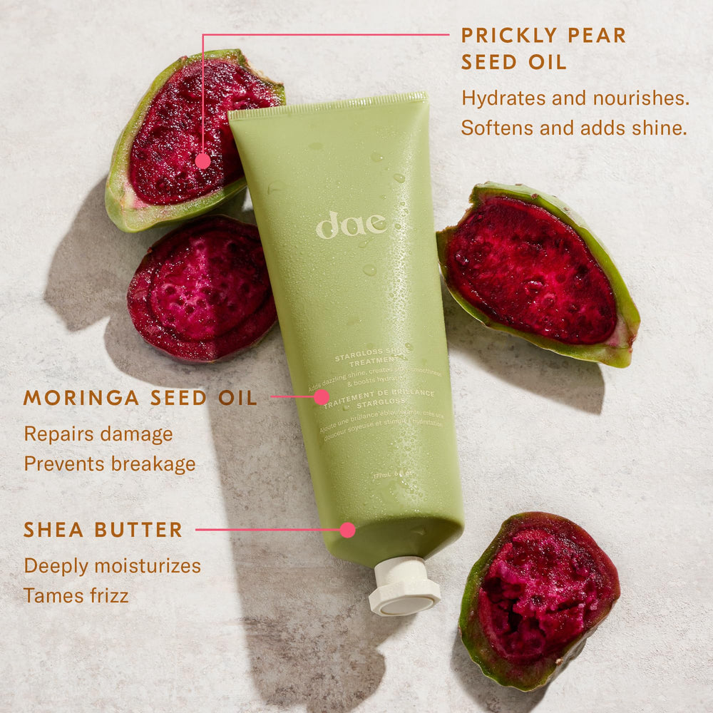 DAE Stargloss adds silky shine after use for smooth, manageable hair