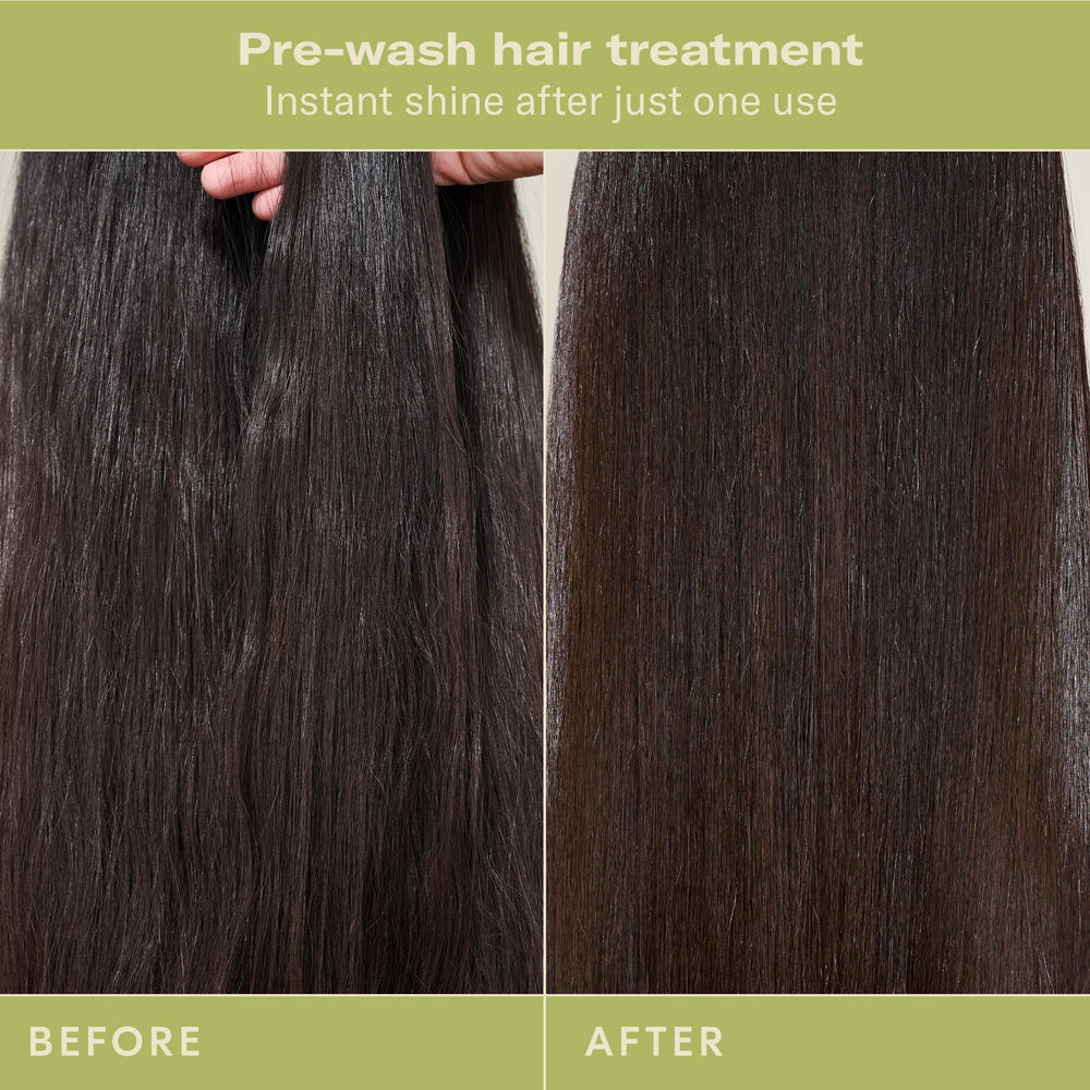 DAE Stargloss prewash glossing ritual demonstrates hair care routine