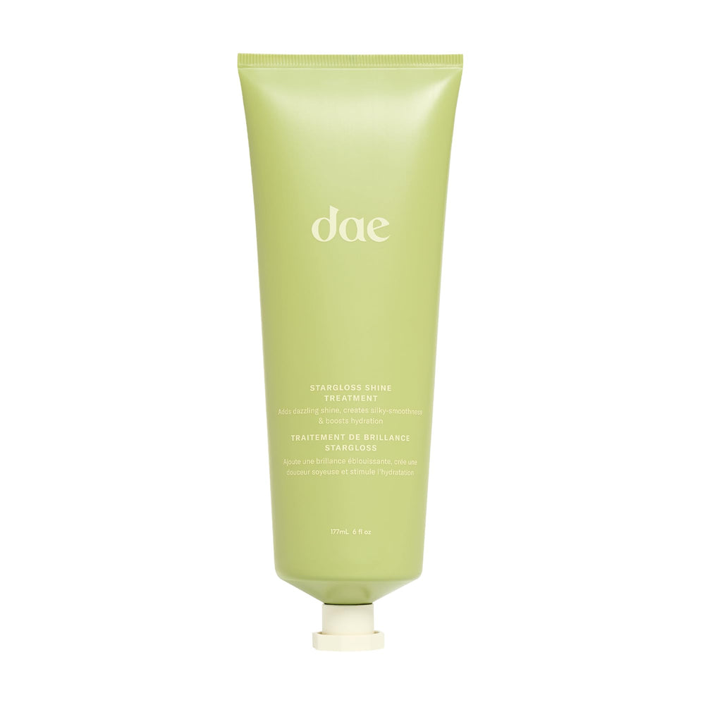 DAE Stargloss Shine Treatment bottle pour boosts shine and smooths frizz