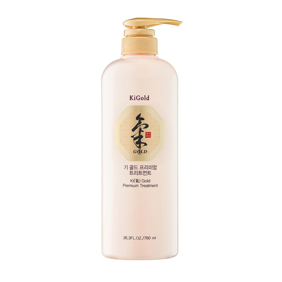 Daeng Gi Meo Ri Ki Gold Premium Treatment bottle—premium scalp care and nourishing formula.