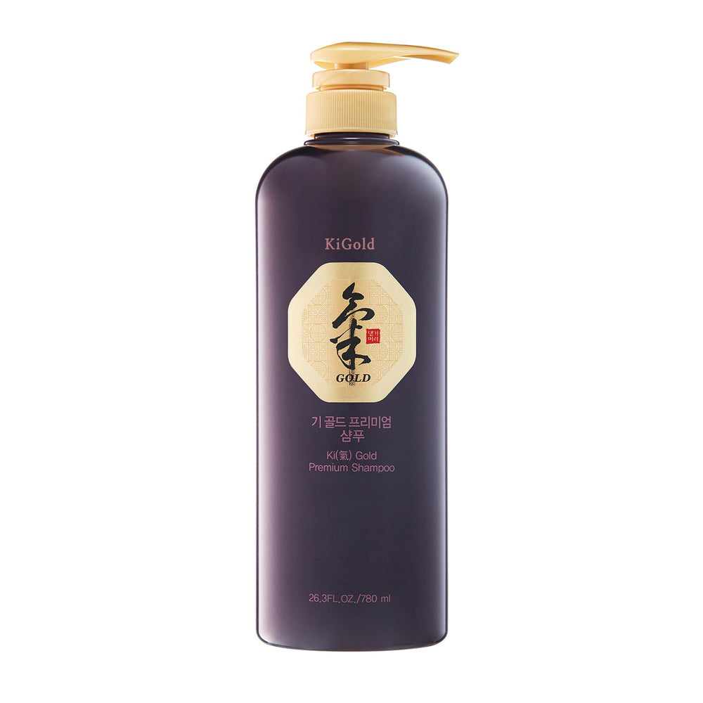 Daeng Gi Meo Ri Ki Gold treatment bottle for deep conditioning.