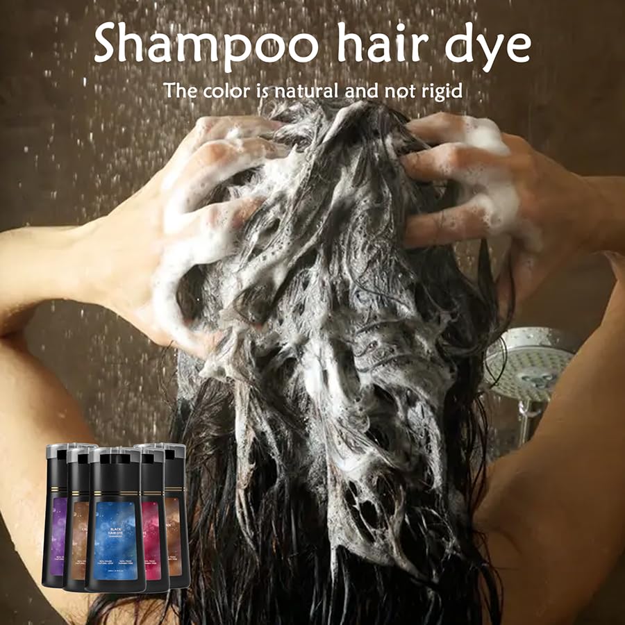 DafPrauy light brown hair color on strand showcases even coverage.