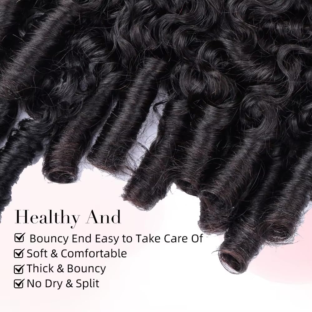 Daikemei Burmese curly bundles spiral-curly-end detail emphasizes bouncy, defined curls