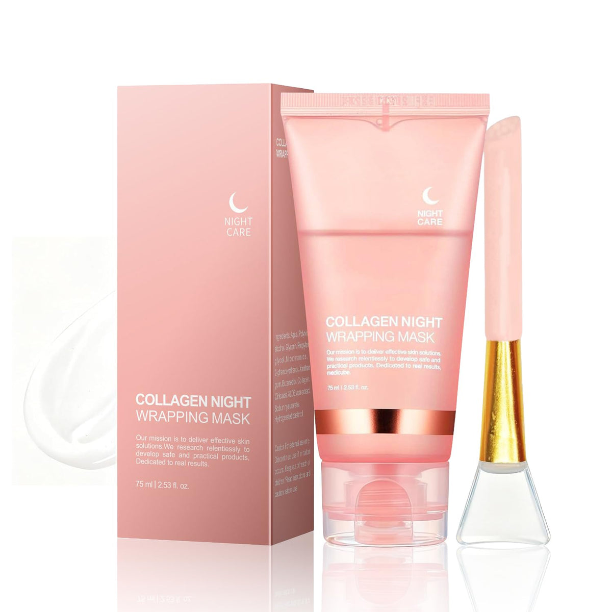 DaiLaiFu Collagen Night Wrap bottle showing premium night repair formula for nourished skin