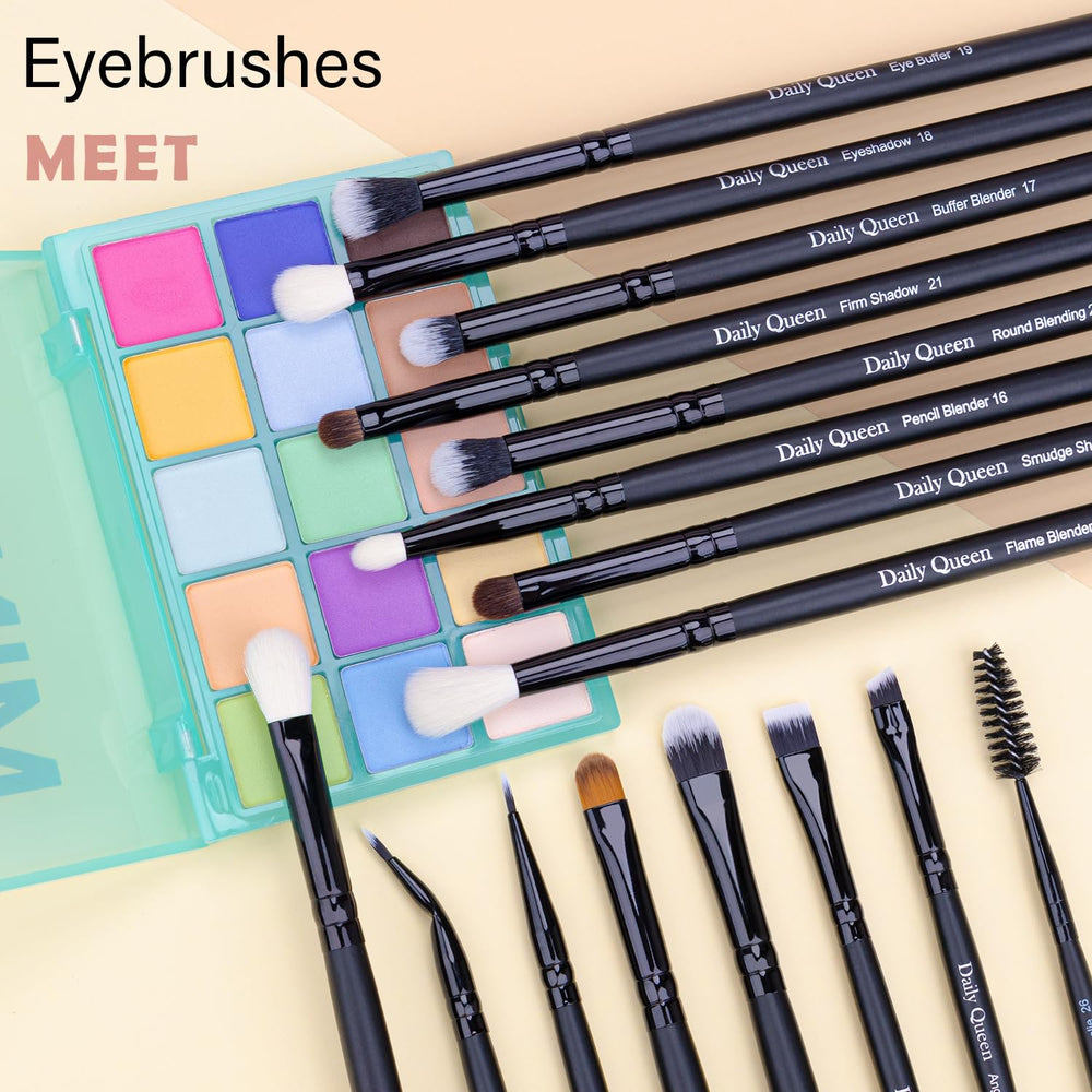 Daily Queen 29pcs foundation brush for even coverage and flawless base.