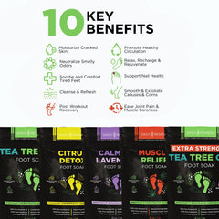 Daily Remedy 4-pack variety for complete foot care routine.