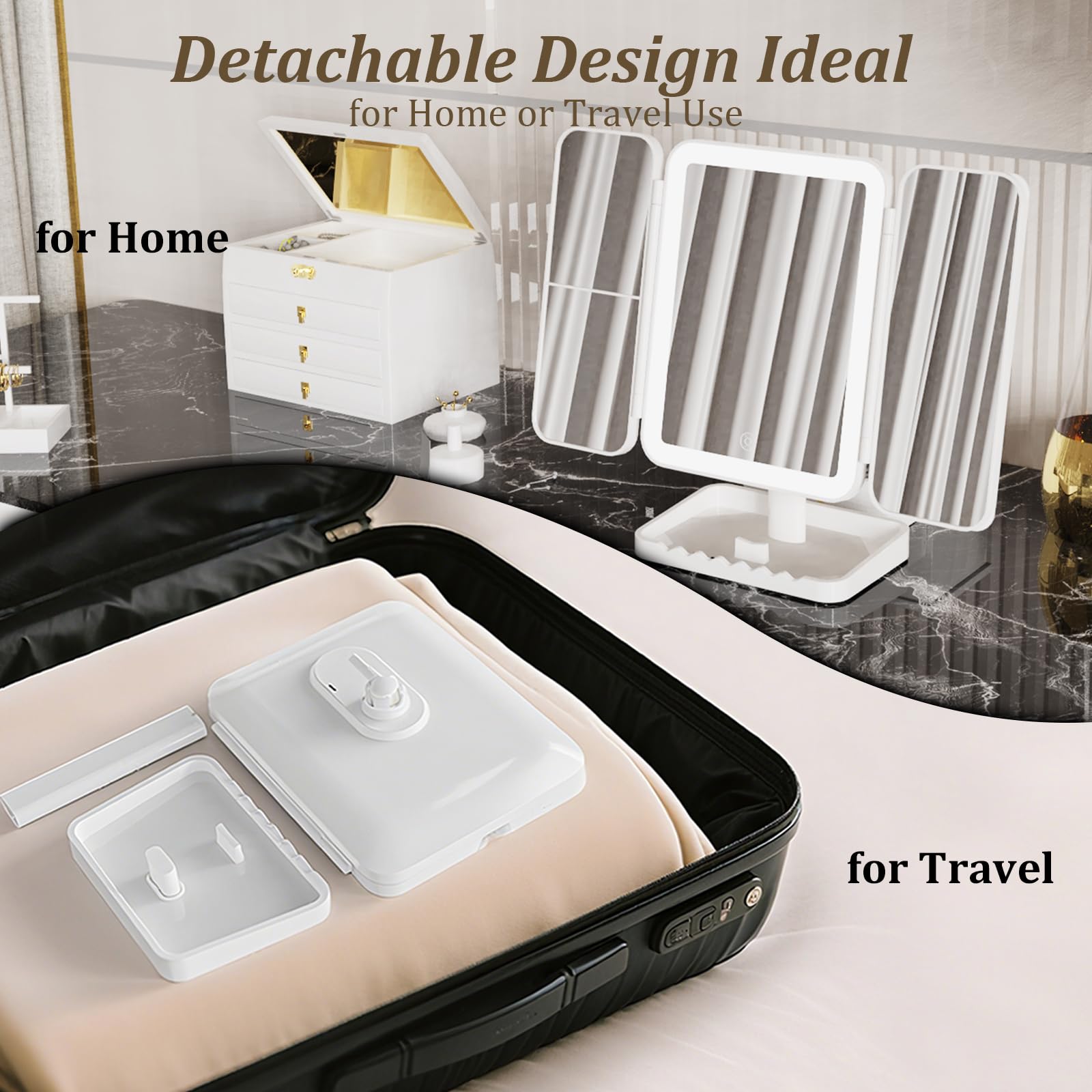 DailyCuddles portable dorm setup is suitable for bedrooms, bathrooms, and small spaces