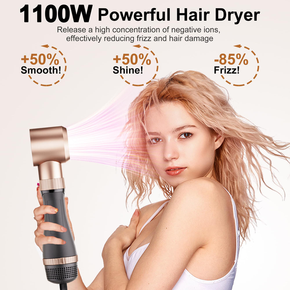 DAILYLIFE Curling iron attachment creates defined waves and curls