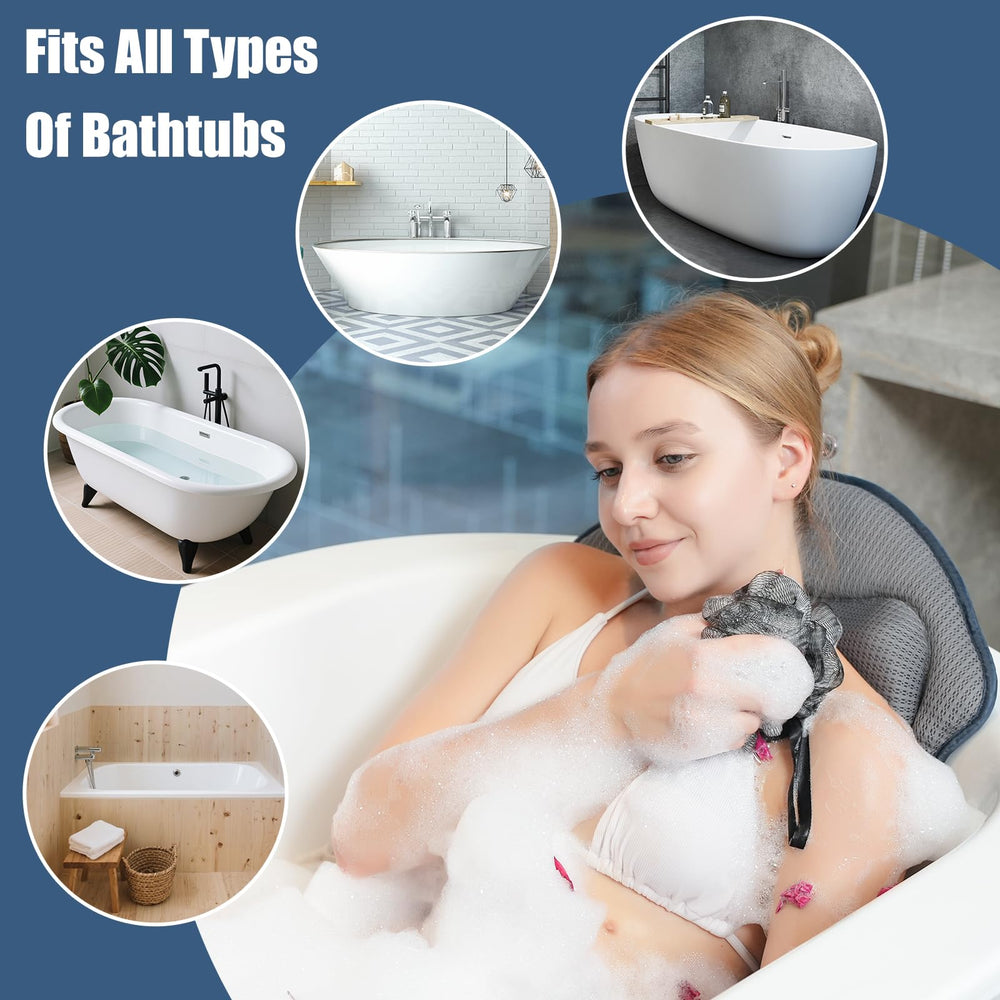DaintyStar gift-ready bath pillow ideal for relaxation and pampering.