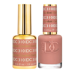 Daisy DND DC Confetti 310 gel polish bottle shown for long-lasting color and chip-free wear.