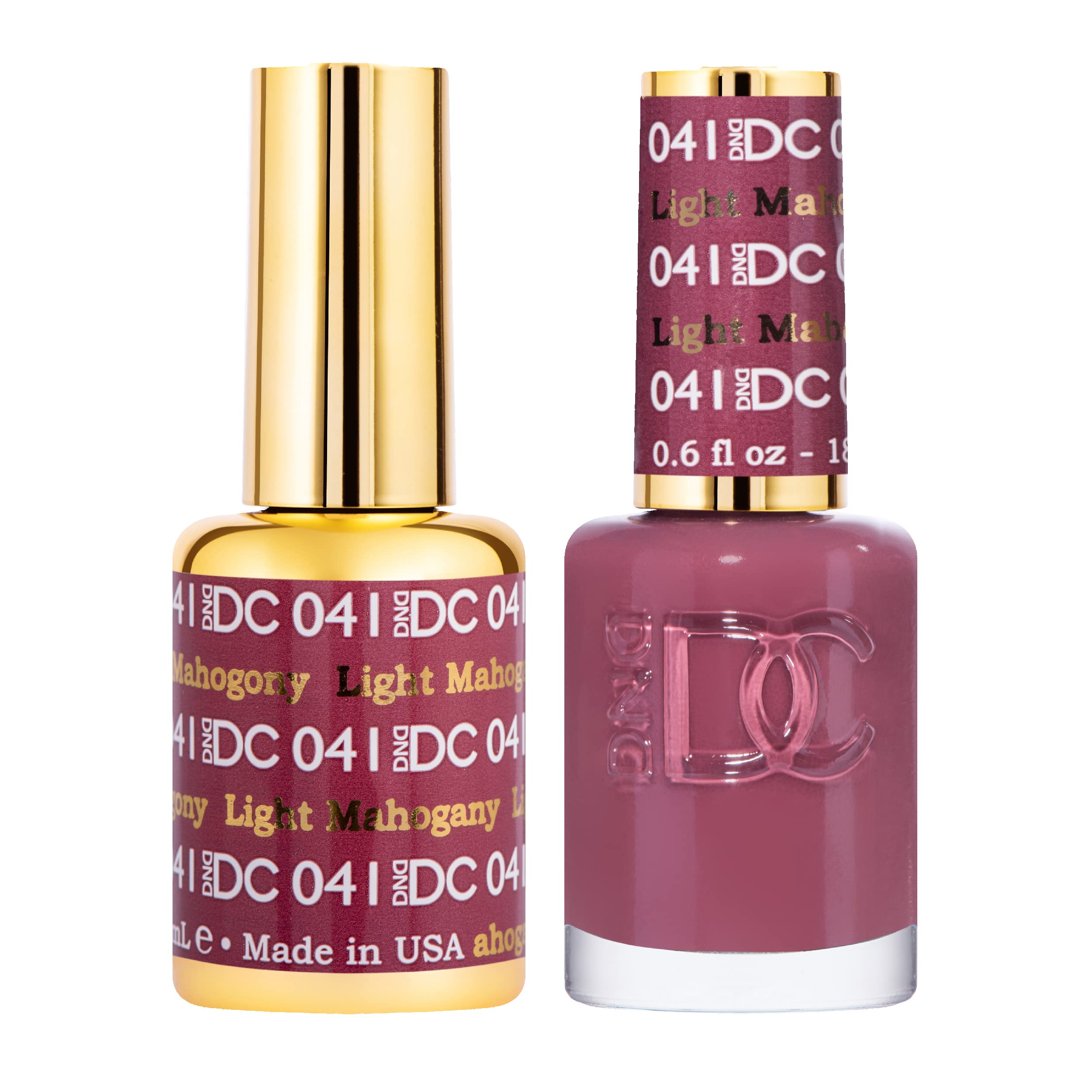Daisy DND DC gel polish set packaging highlights the red collection for easy home manicures.