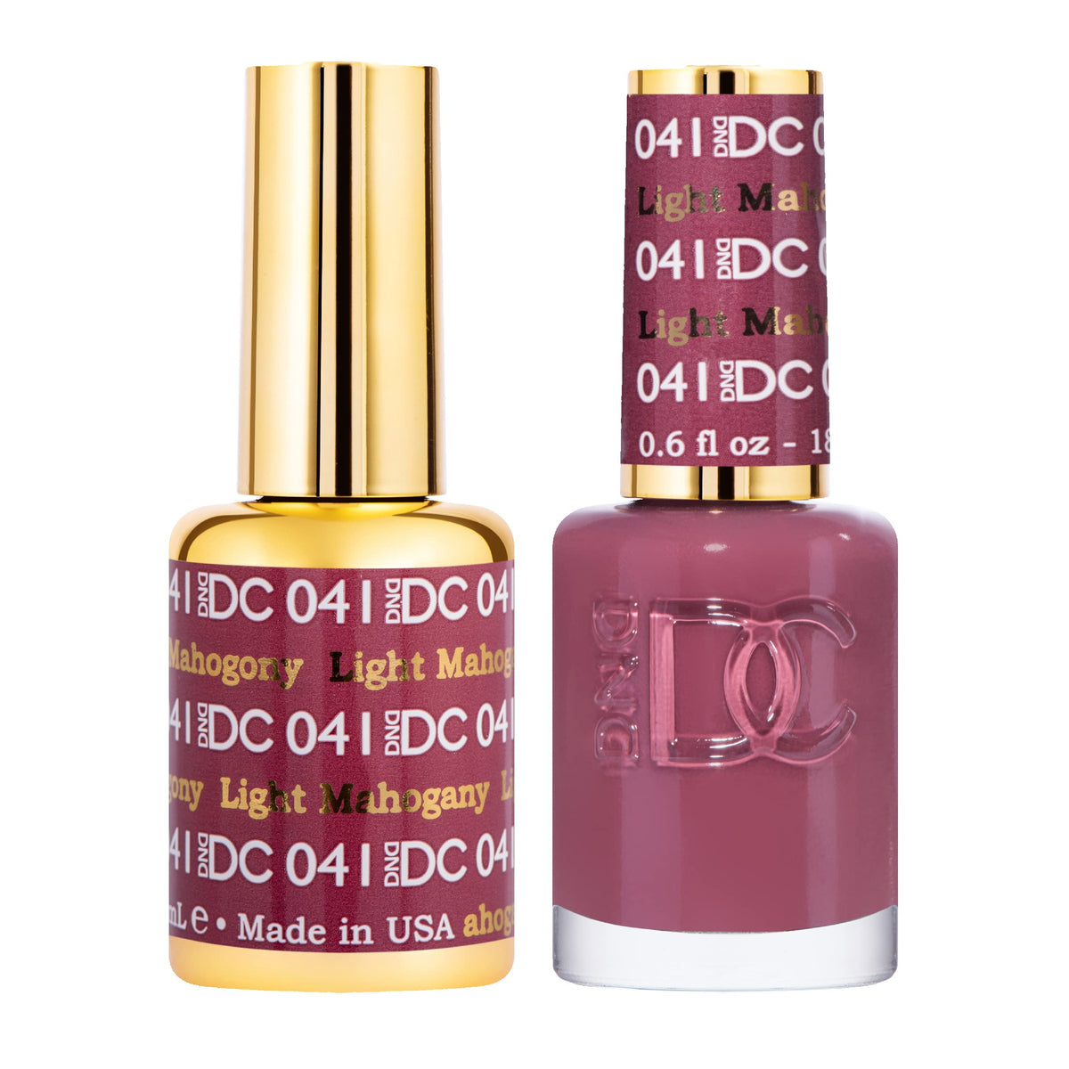 Daisy DND DC gel polish set packaging highlights the red collection for easy home manicures.