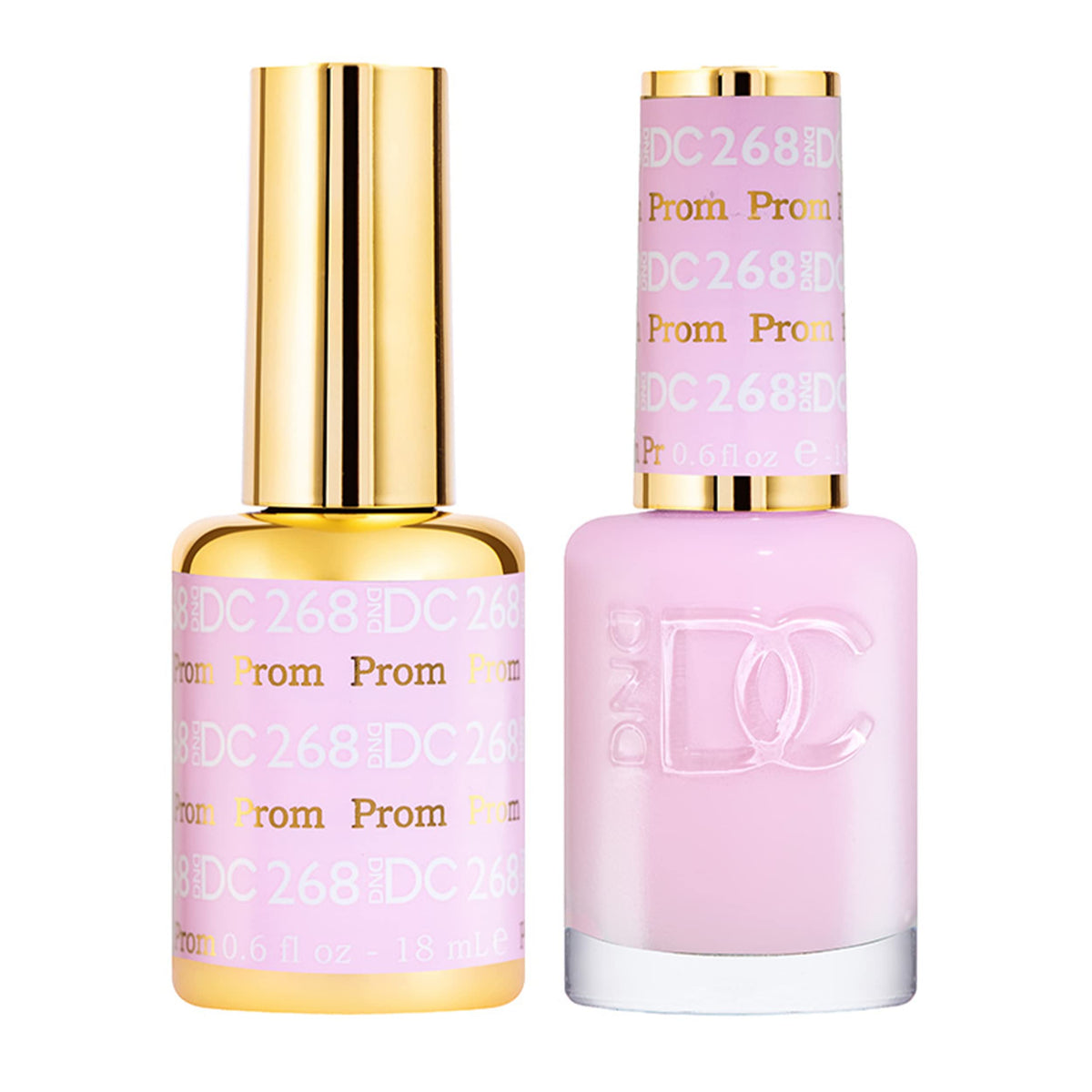 Daisy DND DC pink gel polish bottle shows vibrant pigment for color options