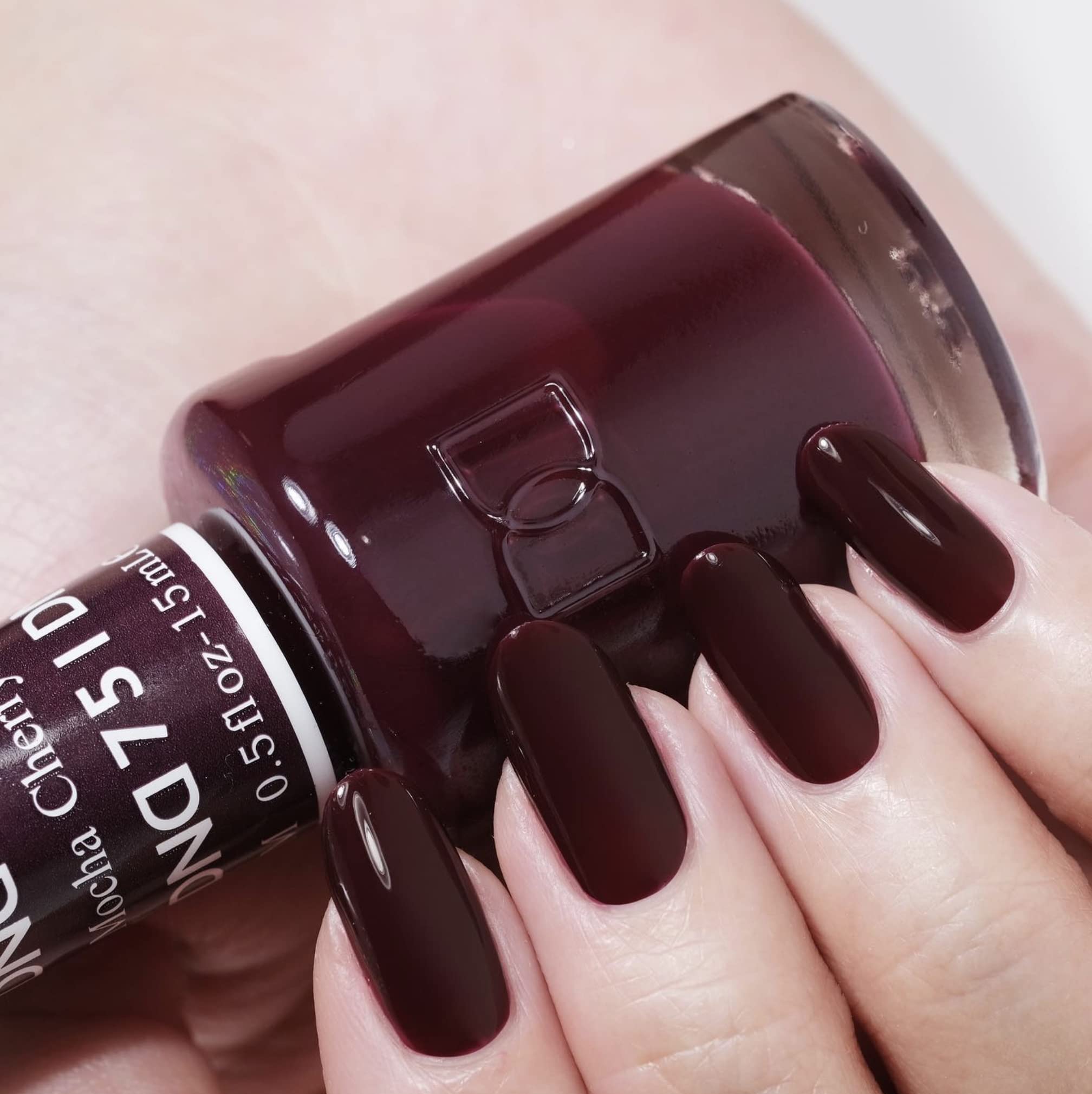 Daisy DND Nail prep and apply ritual encourages easy at-home manicure.