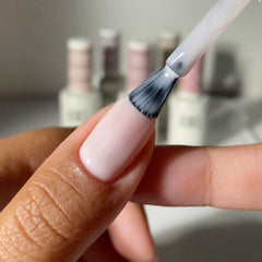 DAISY DND sheer collection swatch wheel demonstrates color range and coverage