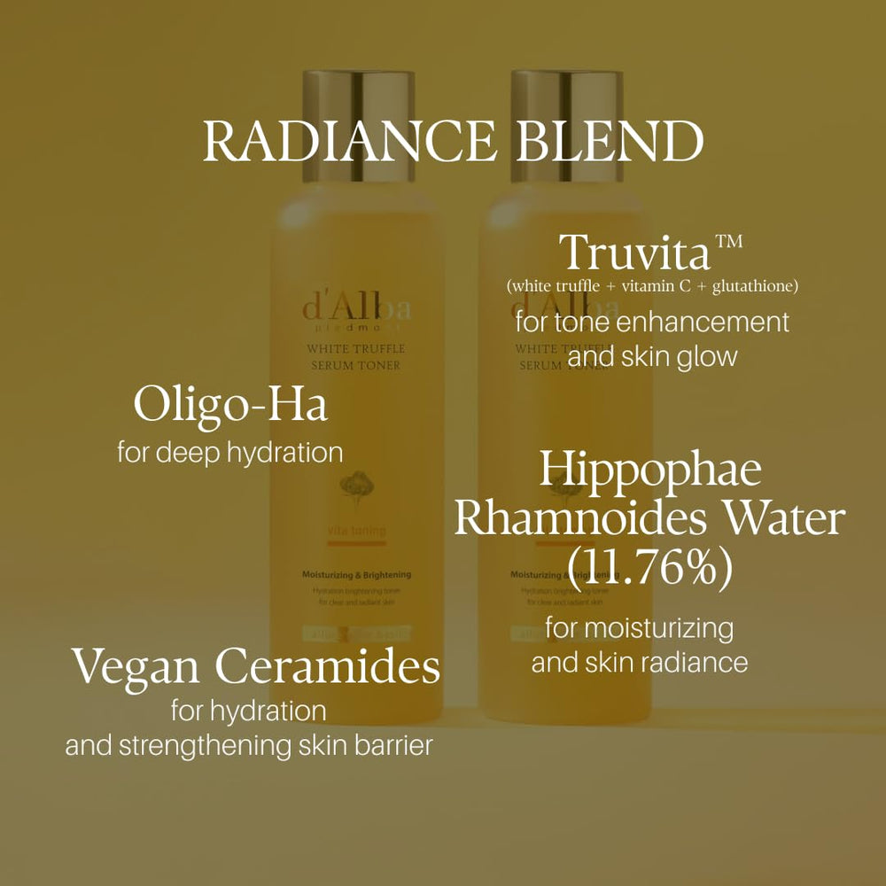 d'alba Piedmont 100-hour hydration banner conveys long-lasting moisture without stickiness.