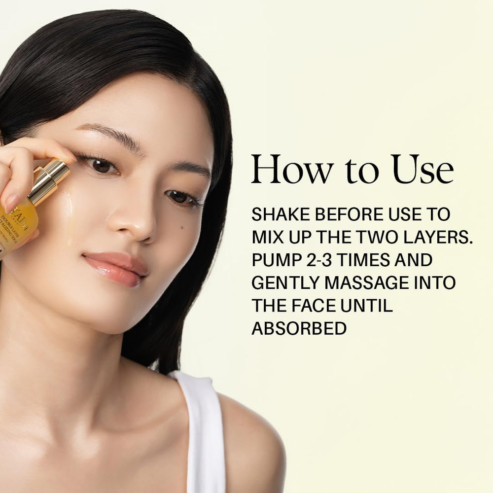 Hydration duration concept with clock and serum drop for 100-hour moisture