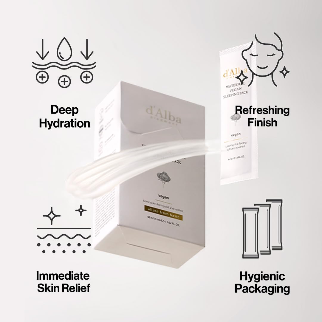d'alba Piedmont baobab milk protein blend nourishing skin texture