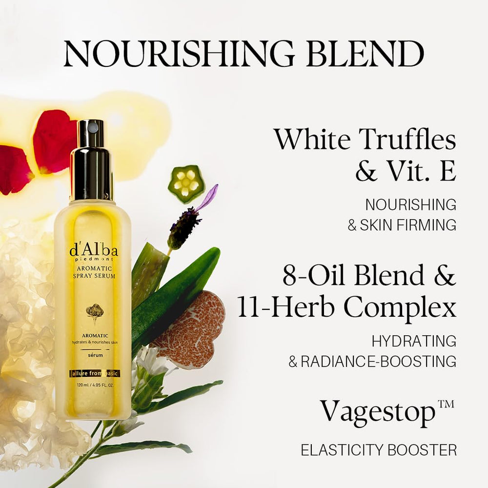 d'alba Piedmont hand serum with hyaluronic acids blend close-up for plump hands