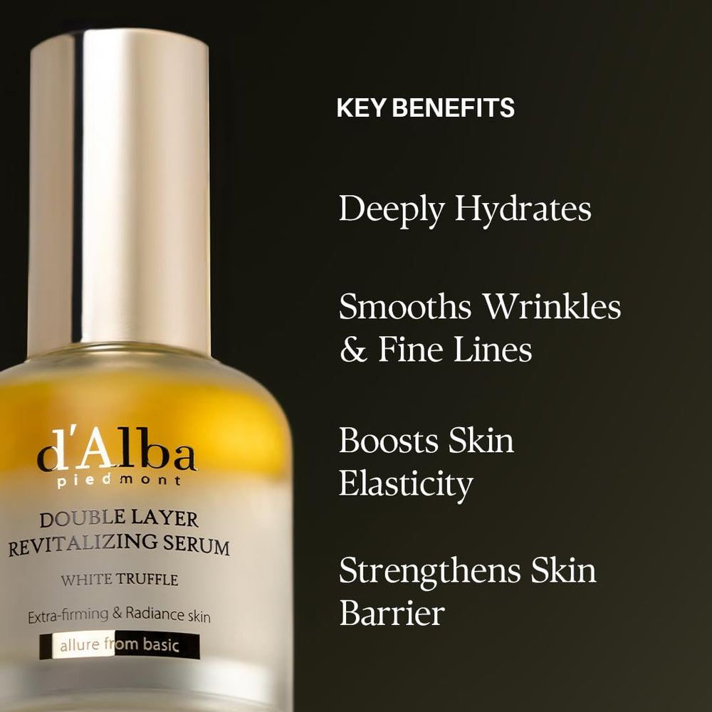 Hyaluronic acid and Centella Asiatica ingredients image for soothing hydration by D'alba Piedmont