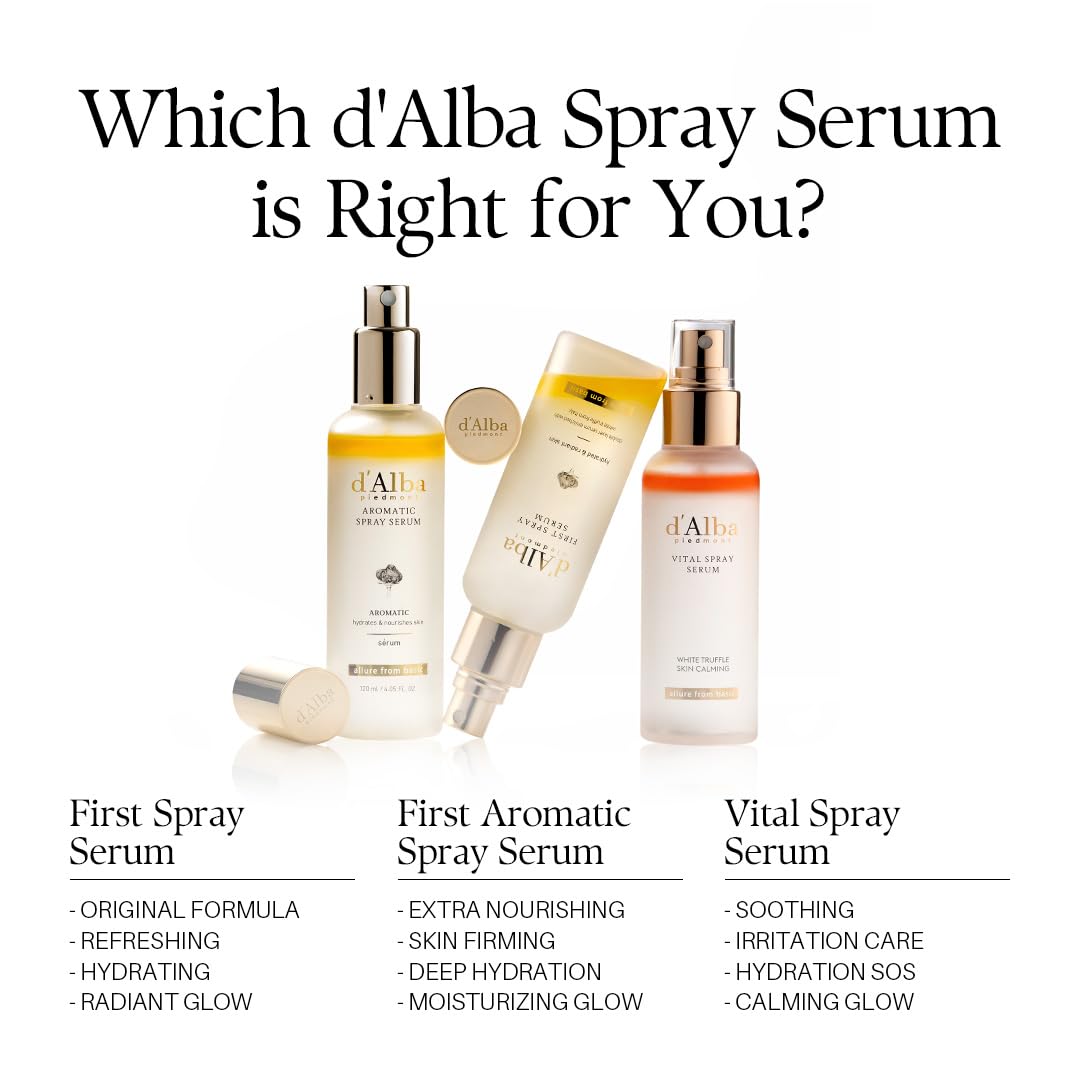 d'alba Piedmont lifestyle shot featuring the vegan gift set on a vanity